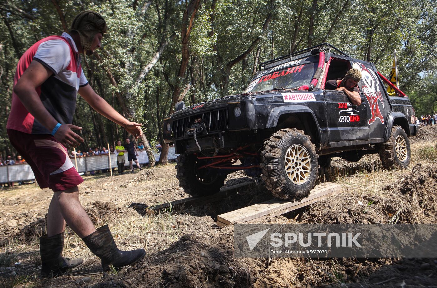 Auto Shock international car festival in Stavropol Territory