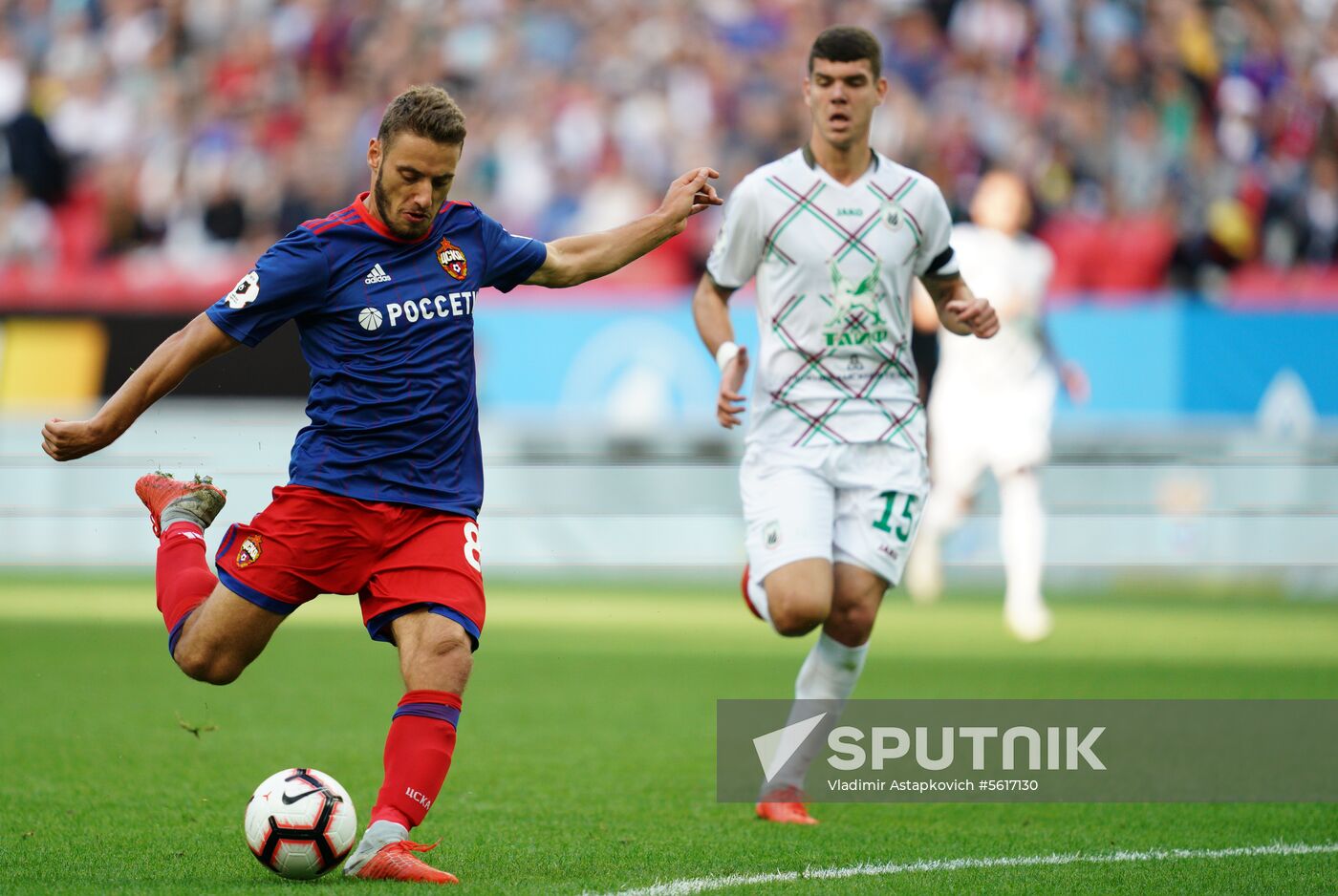 Football. Russian Premier League. Rubin vs. CSKA