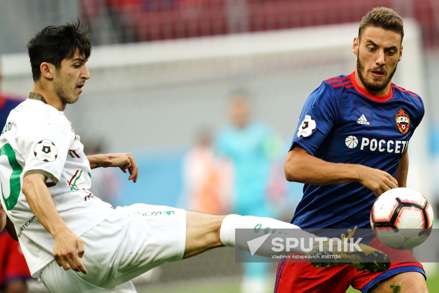 Football. Russian Premier League. Rubin vs. CSKA