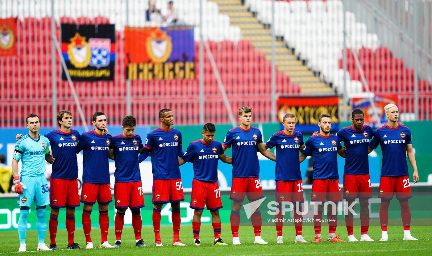 Football. Russian Premier League. Rubin vs. CSKA