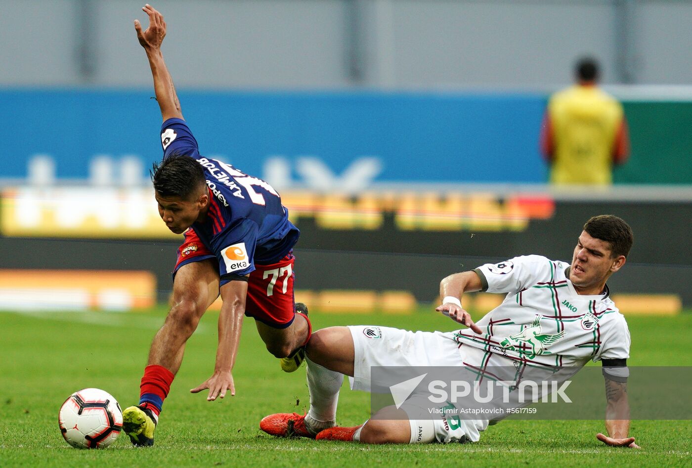 Football. Russian Premier League. Rubin vs. CSKA