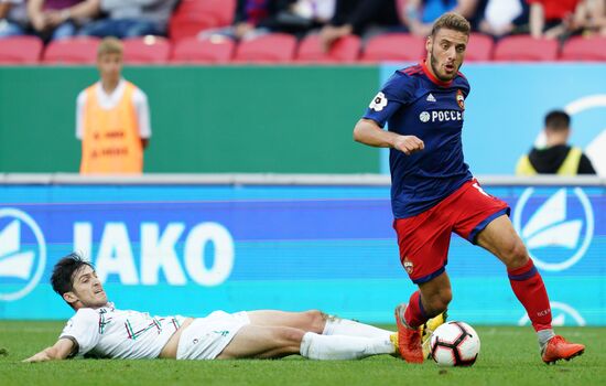 Football. Russian Premier League. Rubin vs. CSKA