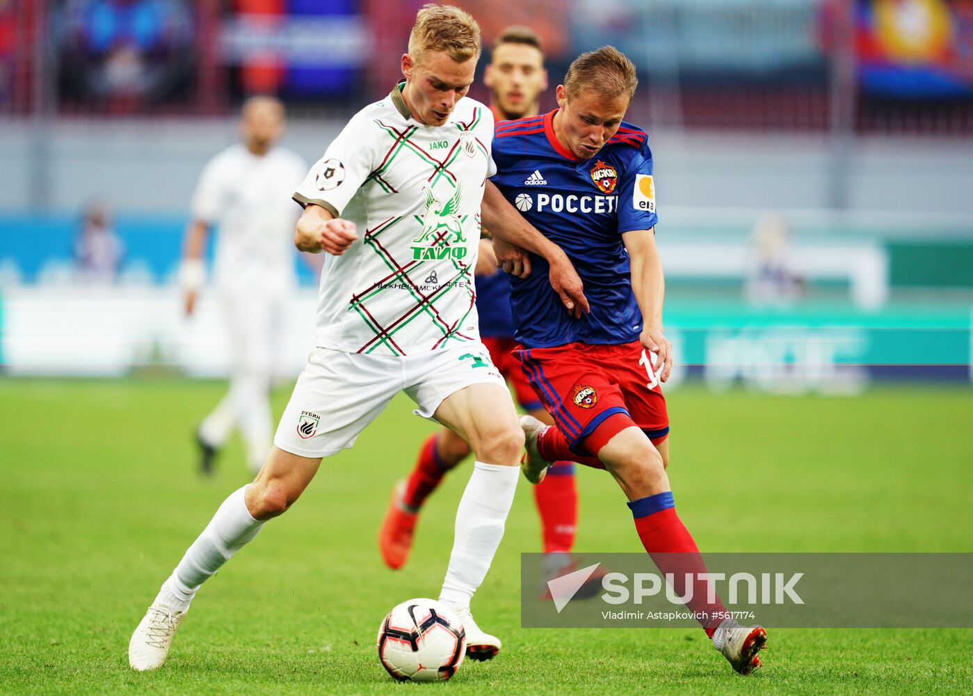 Football. Russian Premier League. Rubin vs. CSKA