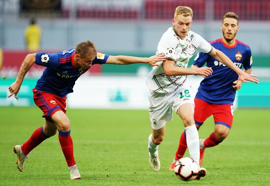 Football. Russian Premier League. Rubin vs. CSKA