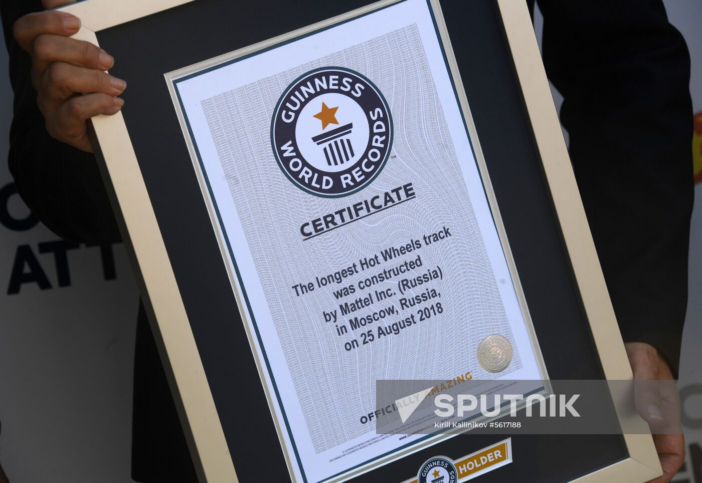 Hot Wheels sets Guinness World Record in Zaryadye Park