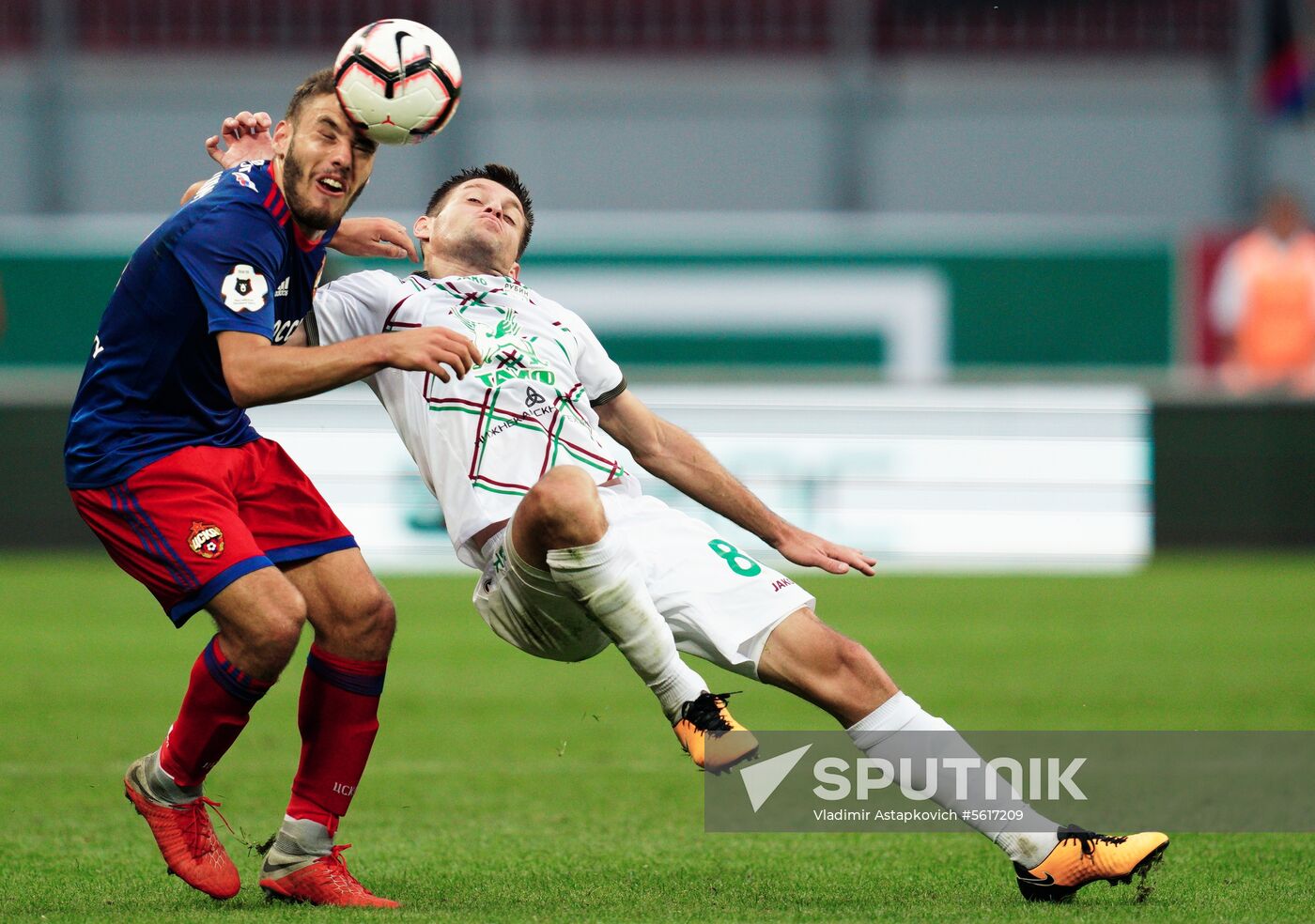 Football. Russian Premier League. Rubin vs. CSKA