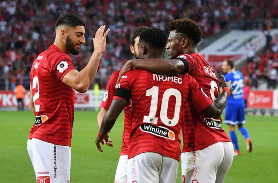 Football. Russian Premier League. Spartak vs. Dynamo
