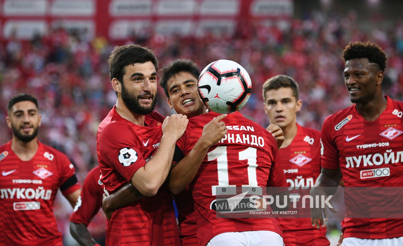 Football. Russian Premier League. Spartak vs. Dynamo