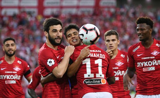 Football. Russian Premier League. Spartak vs. Dynamo
