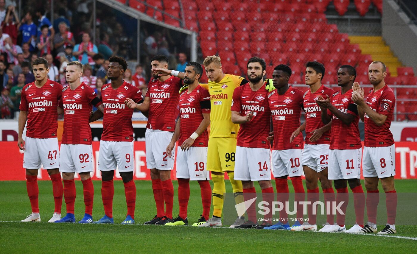 Football. Russian Premier League. Spartak vs. Dynamo