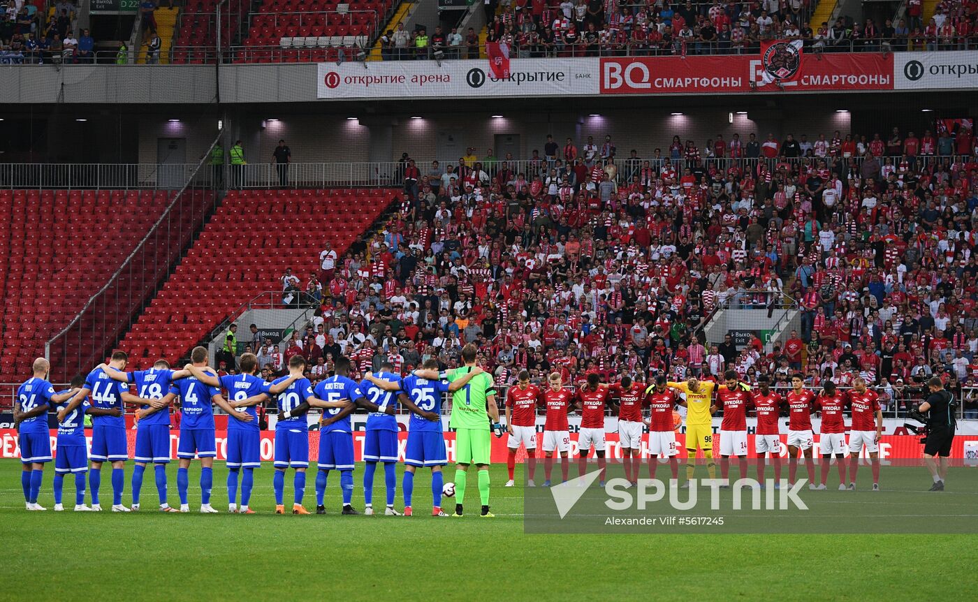 Football. Russian Premier League. Spartak vs. Dynamo
