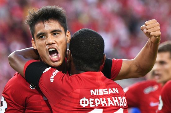 Football. Russian Premier League. Spartak vs. Dynamo