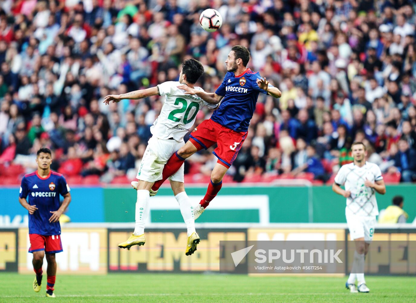 Football. Russian Premier League. Rubin vs. CSKA