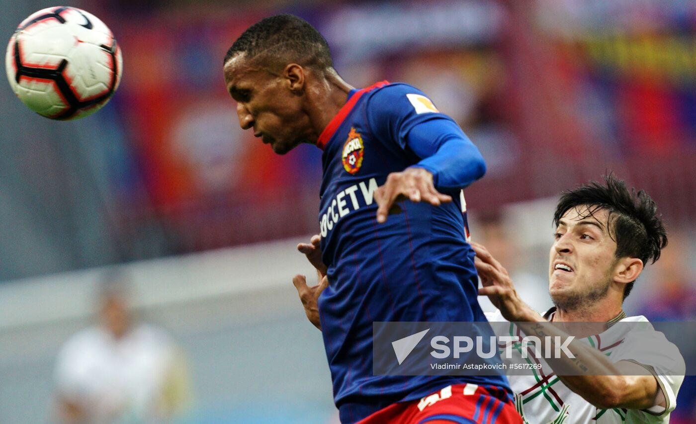 Football. Russian Premier League. Rubin vs. CSKA