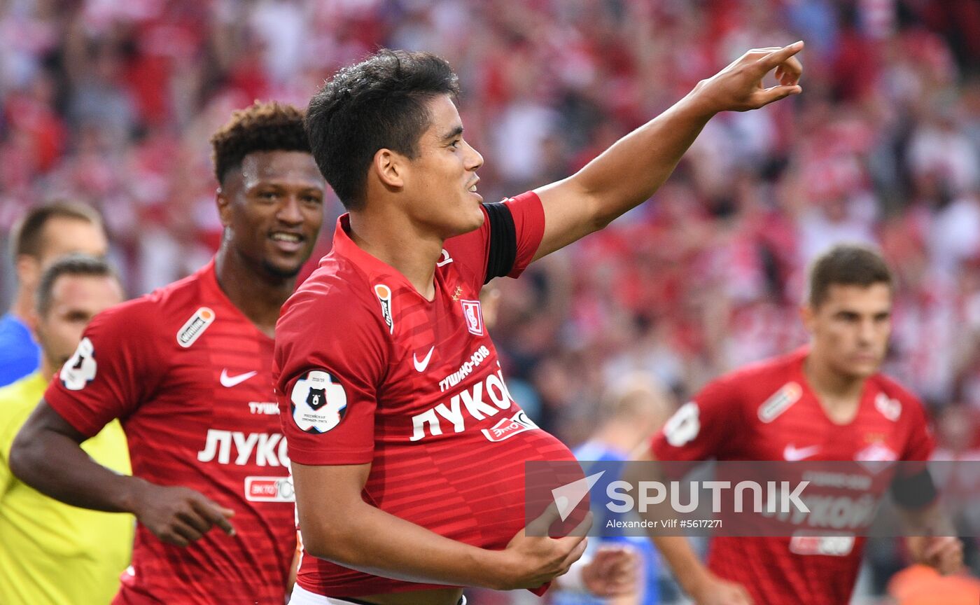 Football. Russian Premier League. Spartak vs. Dynamo