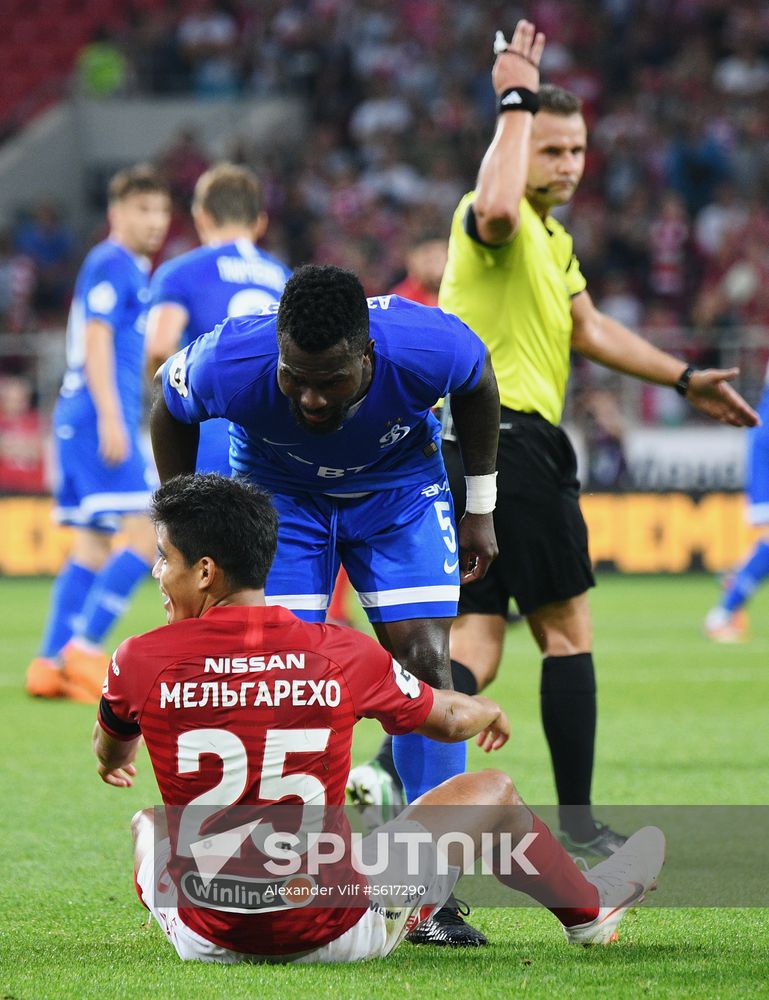 Football. Russian Premier League. Spartak vs. Dynamo