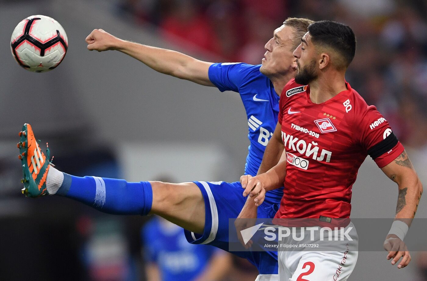 Football. Russian Premier League. Spartak vs. Dynamo