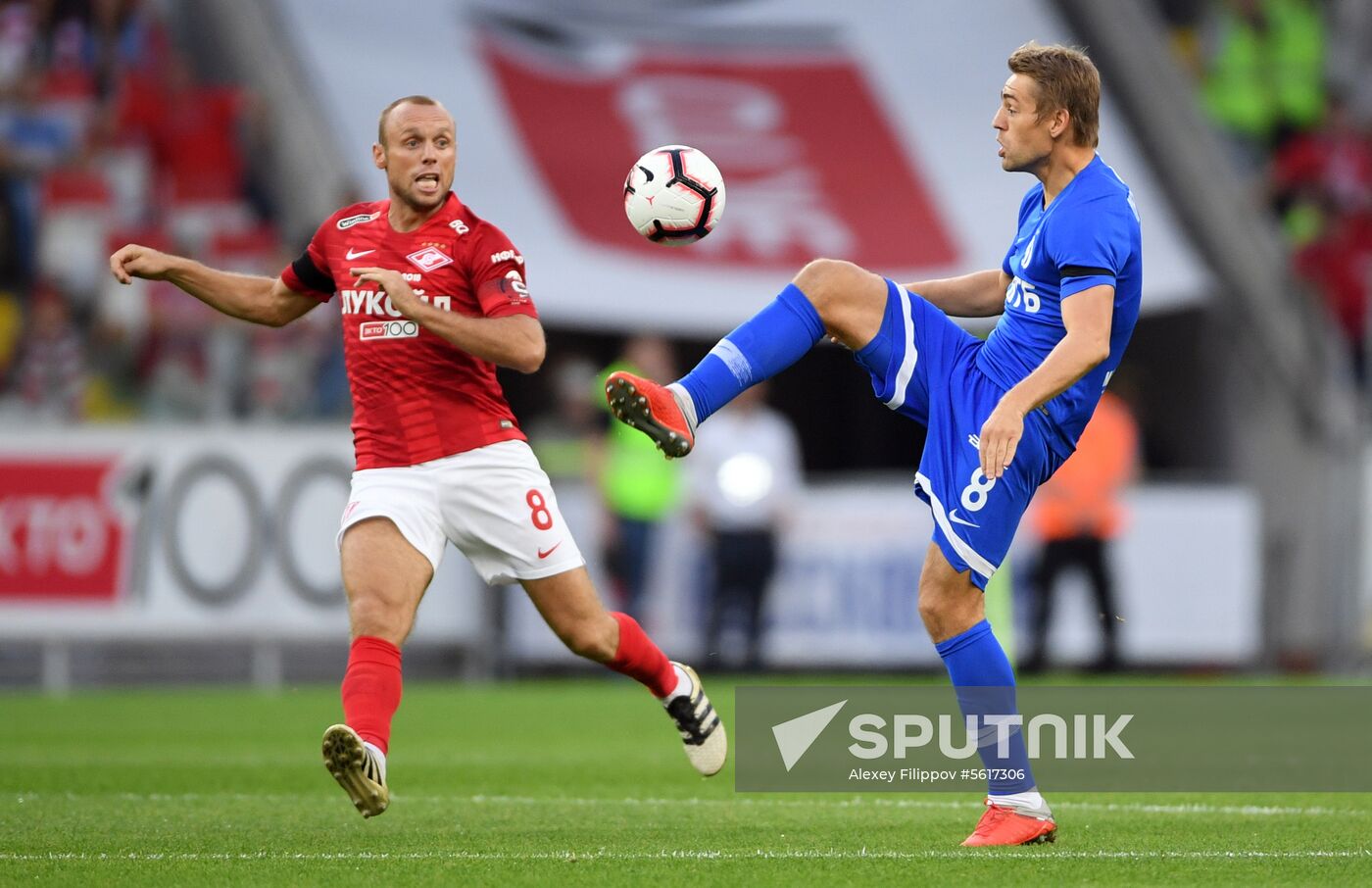 Football. Russian Premier League. Spartak vs. Dynamo