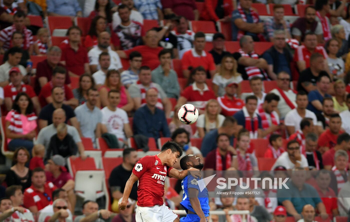 Football. Russian Premier League. Spartak vs. Dynamo