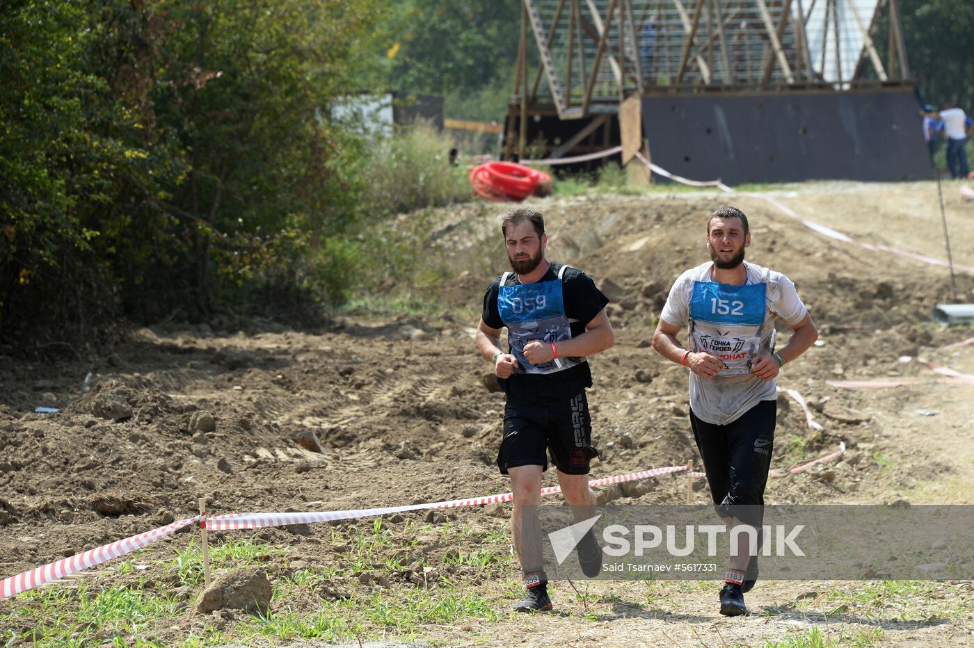 Heroes Race competition in Chechnya