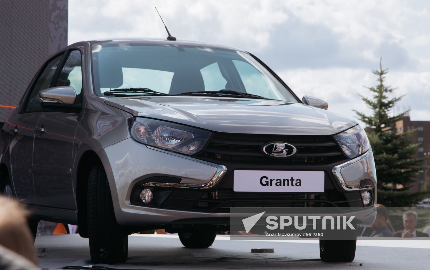 New Lada Granta car presented at AvtoVAZ palnt in Togliatti