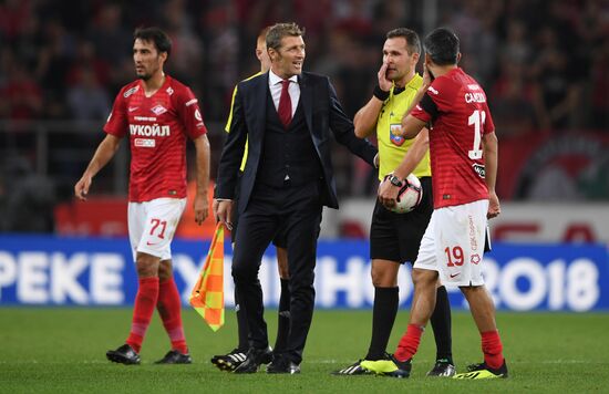 Football. Russian Premier League. Spartak vs. Dynamo