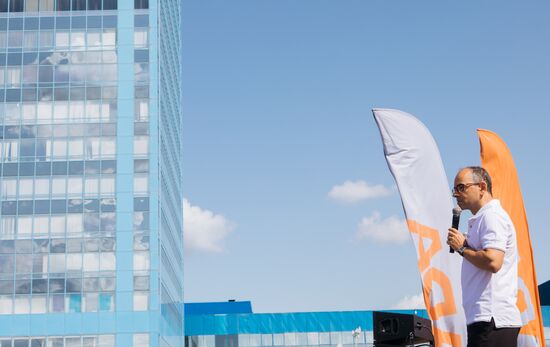 New Lada Granta car presented at AvtoVAZ palnt in Togliatti