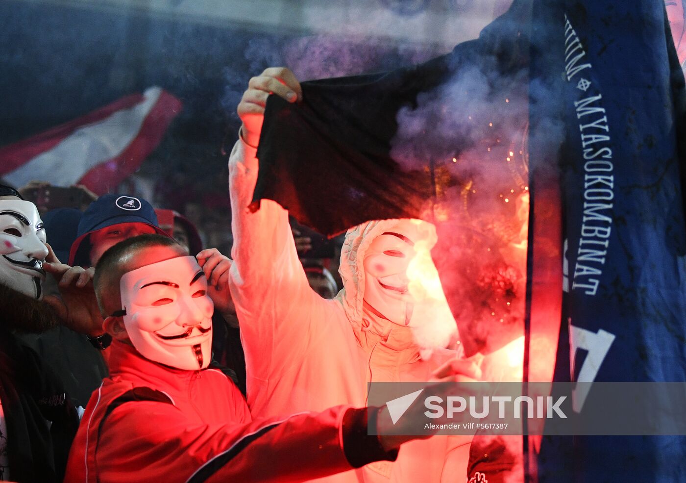 Football. Russian Premier League. Spartak vs. Dynamo