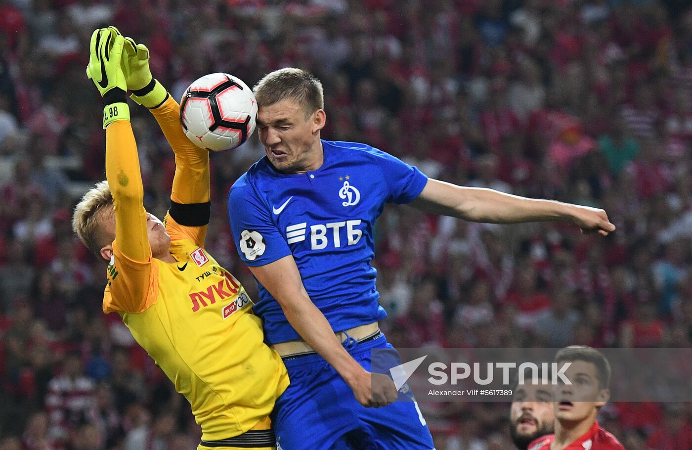 Football. Russian Premier League. Spartak vs. Dynamo