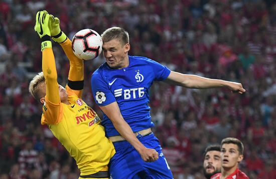 Football. Russian Premier League. Spartak vs. Dynamo