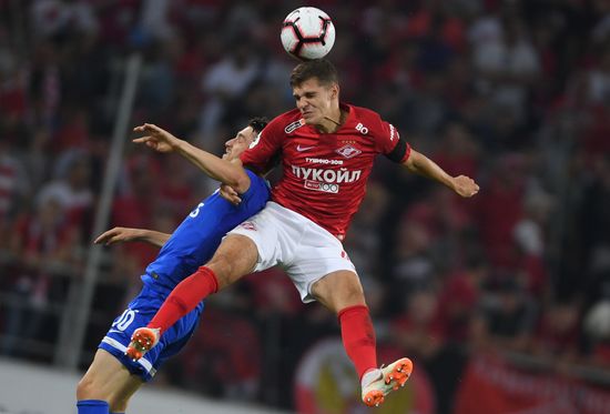 Football. Russian Premier League. Spartak vs. Dynamo