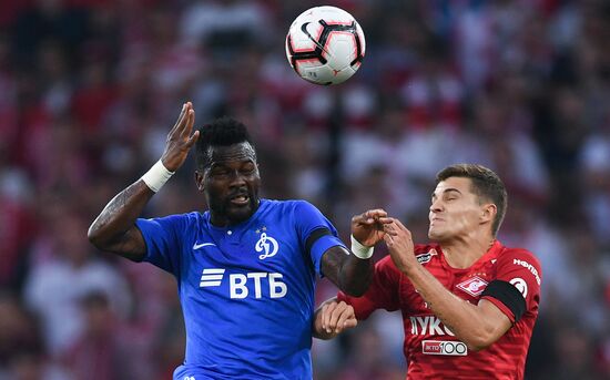 Football. Russian Premier League. Spartak vs. Dynamo