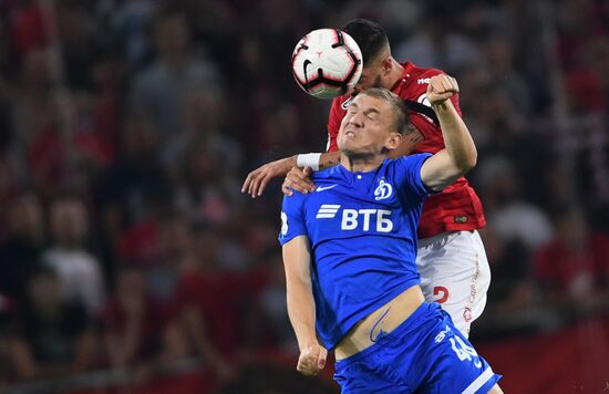 Football. Russian Premier League. Spartak vs. Dynamo