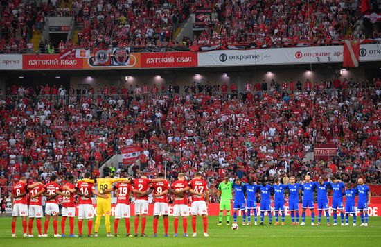 Football. Russian Premier League. Spartak vs. Dynamo