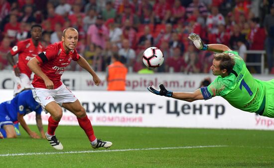 Football. Russian Premier League. Spartak vs. Dynamo
