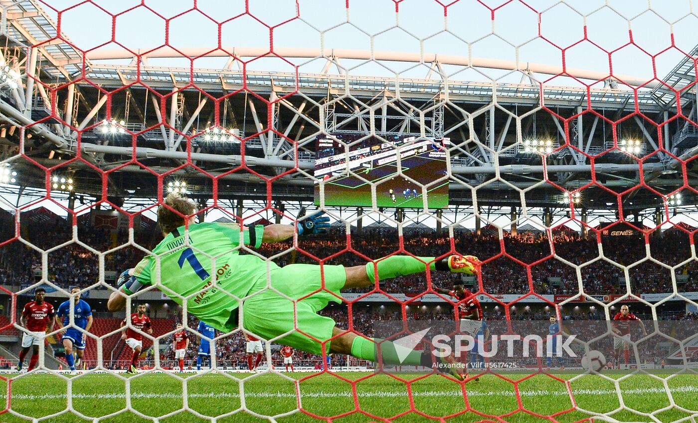 Football. Russian Premier League. Spartak vs. Dynamo