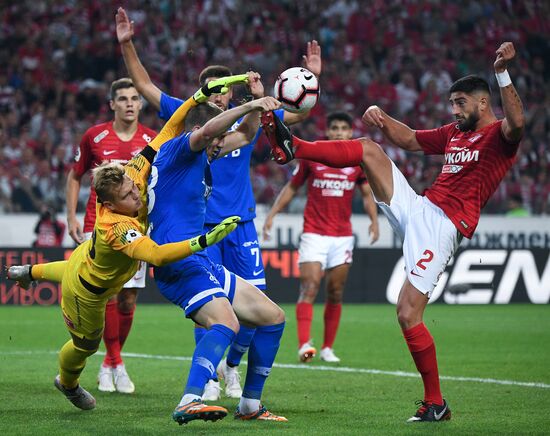 Football. Russian Premier League. Spartak vs. Dynamo