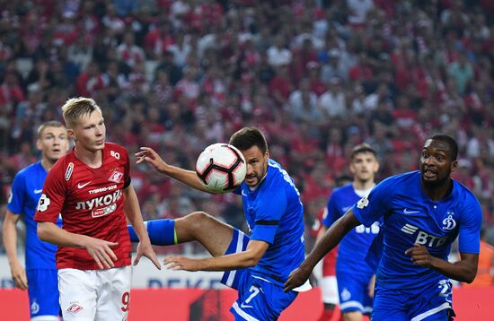 Football. Russian Premier League. Spartak vs. Dynamo