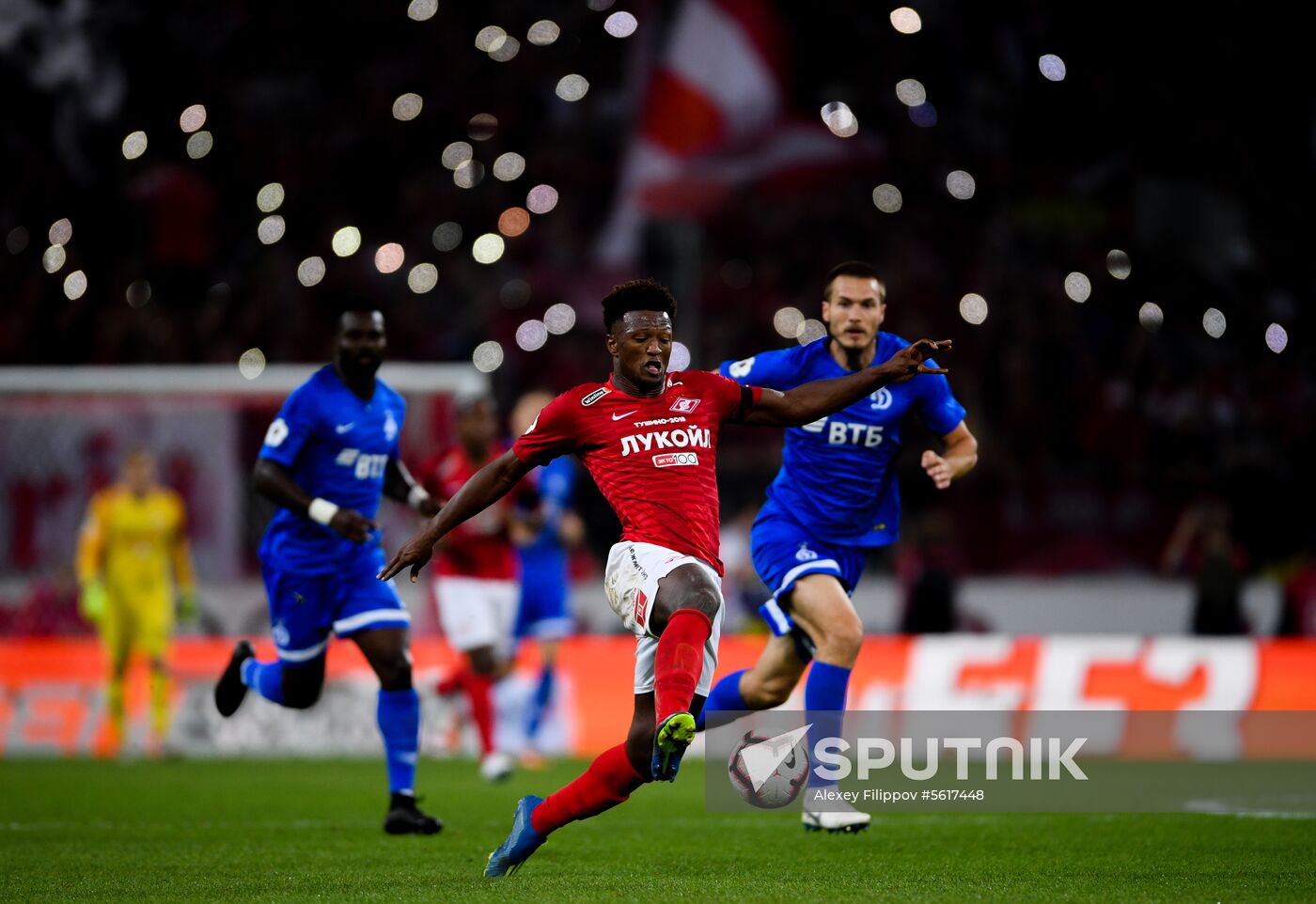 Football. Russian Premier League. Spartak vs. Dynamo