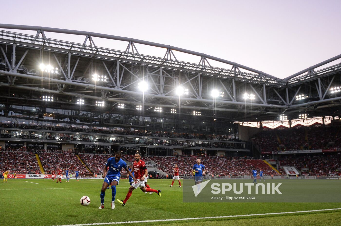 Football. Russian Premier League. Spartak vs. Dynamo
