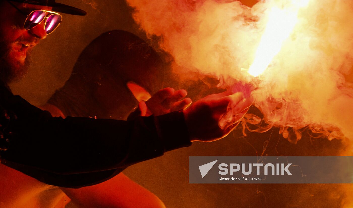 Football. Russian Premier League. Spartak vs. Dynamo