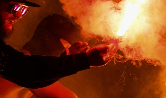 Football. Russian Premier League. Spartak vs. Dynamo