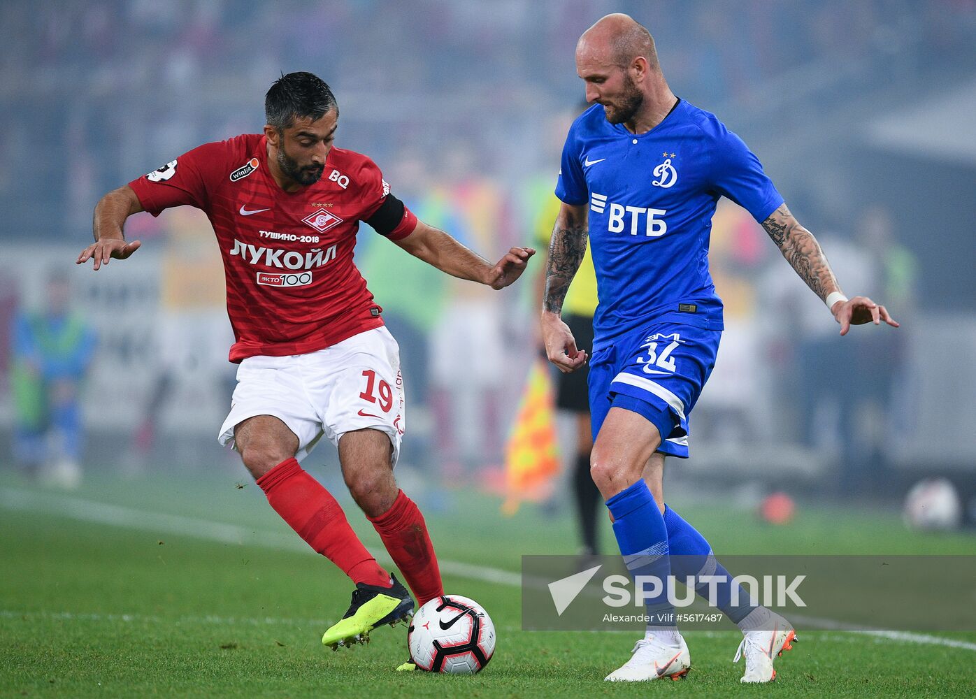 Football. Russian Premier League. Spartak vs. Dynamo