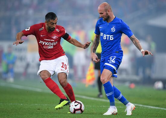 Football. Russian Premier League. Spartak vs. Dynamo