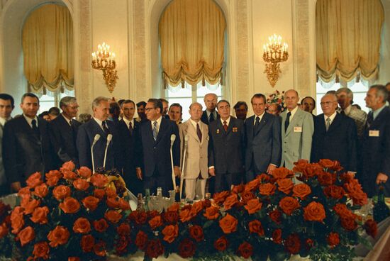US President Richard Nixon's visit to USSR