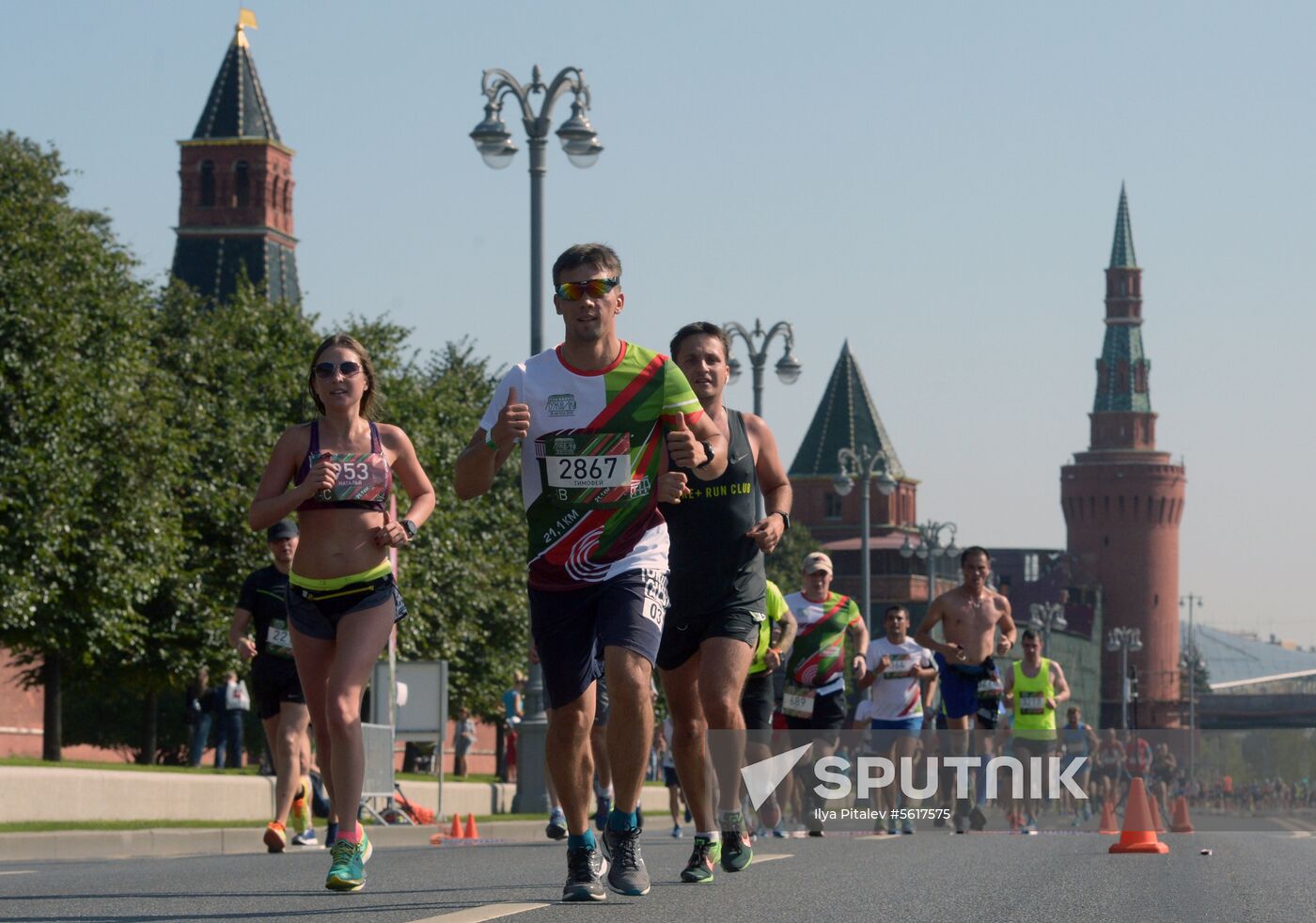Luzhniki half-marathon