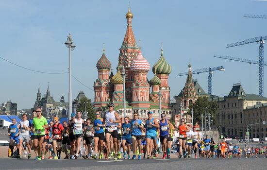 Luzhniki half-marathon