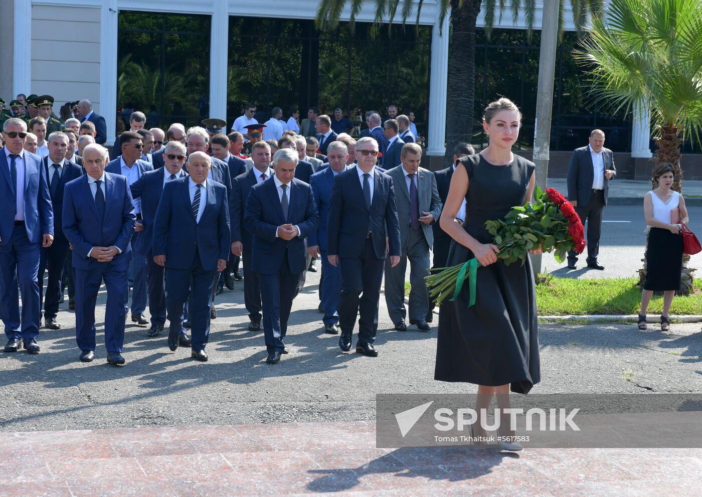 Celebration of 10th anniversary of Russia's recognition of Abkhazia's independence