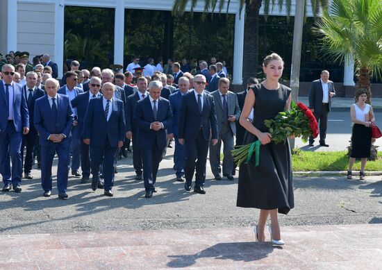 Celebration of 10th anniversary of Russia's recognition of Abkhazia's independence