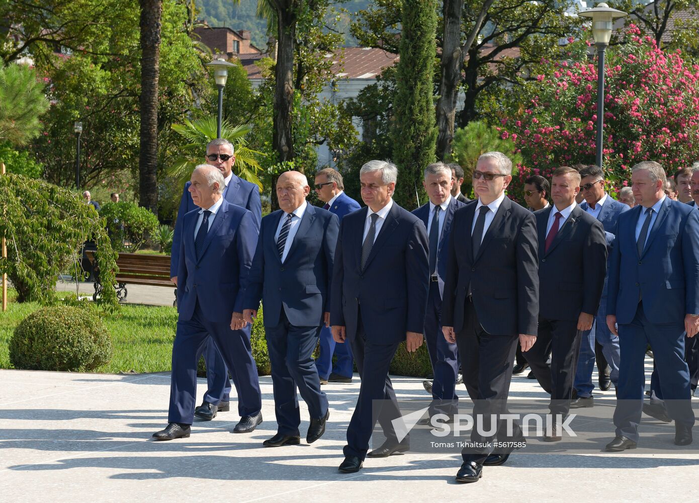 Celebration of 10th anniversary of Russia's recognition of Abkhazia's independence